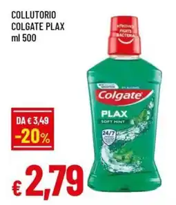 Famila Collutorio colgate plax offerta