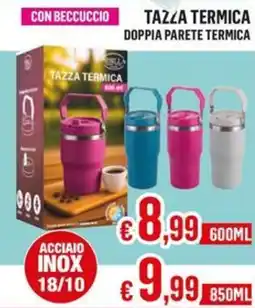 Satur Tazza termica doppia parete termica offerta