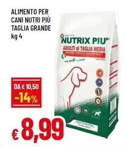 Famila Alimento per cani nutri più taglia grande offerta