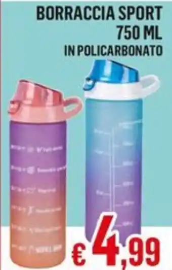 Satur Borraccia sport in policarbonato offerta