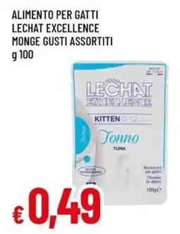 Famila Alimento per gatti lechat excellence MONGE offerta
