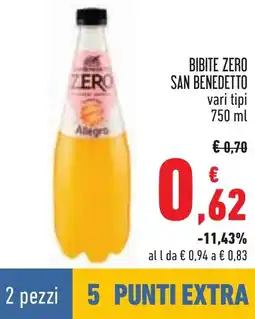 Conad Bibite zero SAN BENEDETTO offerta