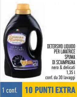 Conad Detersivo liquido per lavatrice SPUMA DI SCIAMPAGNA offerta