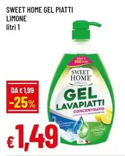 Famila Sweet home gel piatti limone offerta