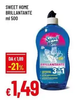 Famila Sweet home brillantante offerta