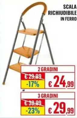 Satur Scala richiudibile in ferro offerta