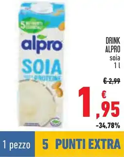 Conad Drink alpro soia offerta