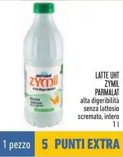 Conad Latte uht zymil PARMALAT offerta