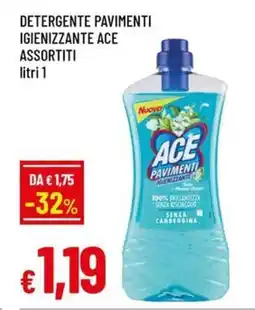 Famila Detergente pavimenti igienizzante ACE offerta