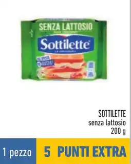 Conad Sottilette senza lattosio offerta