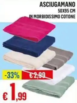 Satur Asciugamano in morbidissimo cotone offerta