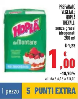 Conad Preparato vegetale hopla TREVALLI offerta