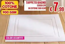 Satur Tappeto bagno in cotone 900 gsm offerta
