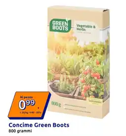 Action Concime Green Boots offerta
