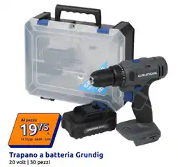 Action Trapano a batteria Grundig offerta