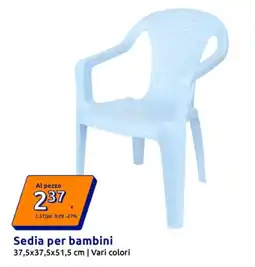 Action Sedia per bambini offerta