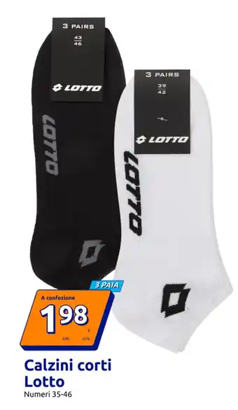 Action Calzini corti Lotto offerta
