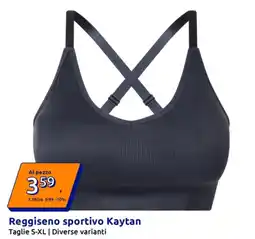 Action Reggiseno sportivo Kaytan offerta