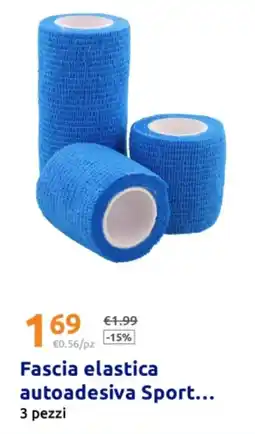 Action Fascia elastica autoadesiva Sport offerta