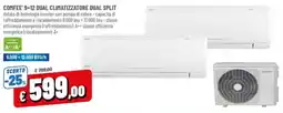 Famila Comfee' 9+12 dual climatizzatore dual split offerta