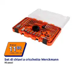 Action Set di chiavi a cricchetto Werckmann offerta