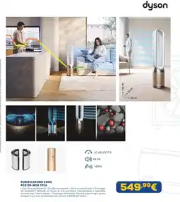 Euronics dyson PURIFICATORE COOL PC2 DE-NOX TP12 offerta