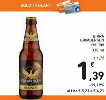 Grimbergen Birra 330ml
