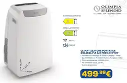 Euronics OLIMPIA SPLENDID CLIMATIZZATORE PORTATILE DOLCECLIMA AIR PRO 14 HP NW offerta