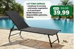 Happy Casa Lettino sdraio offerta