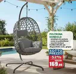 Happy Casa Poltrona dondolo offerta