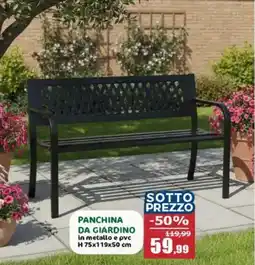 Happy Casa Panchina da giardino offerta