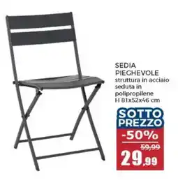 Happy Casa Sedia pieghevole offerta