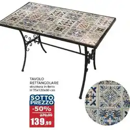 Happy Casa Tavolo rettangolare offerta