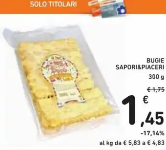Spazio Conad Sapori & Piaceri Bugie 300g offerta