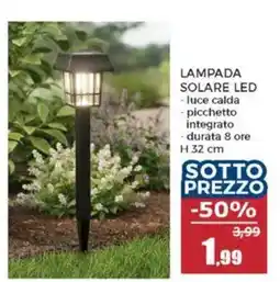 Happy Casa Lampada solare LED offerta