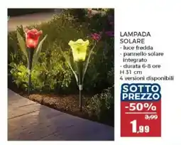 Happy Casa Lampada solare offerta