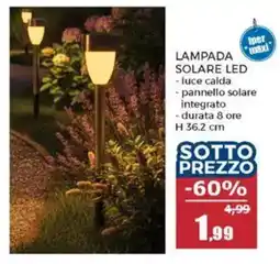 Happy Casa Lampada solare LED offerta