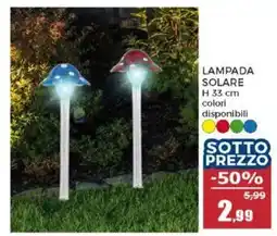 Happy Casa Lampada solare offerta