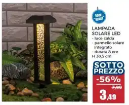 Happy Casa Lampada solare LED offerta