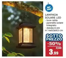 Happy Casa Lampada solare LED offerta