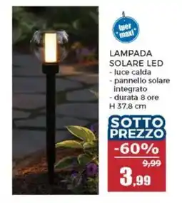Happy Casa Lampada solare LED offerta