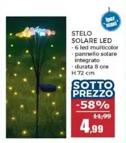 Happy Casa Stelo solare LED offerta