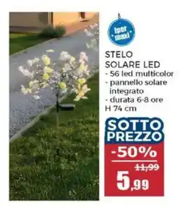 Happy Casa Stelo solare LED offerta