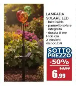 Happy Casa Lampada solare LED offerta
