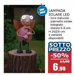 Happy Casa Lampada solare LED offerta