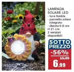 Happy Casa Lampada solare LED offerta
