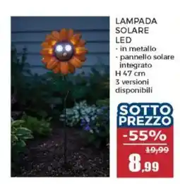 Happy Casa Lampada solare LED offerta