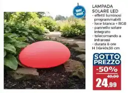 Happy Casa Lampada solare LED offerta