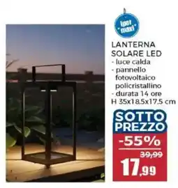 Happy Casa Lanterna solare LED offerta