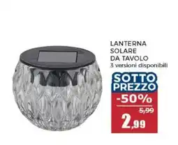 Happy Casa Lanterna solare da tavolo offerta